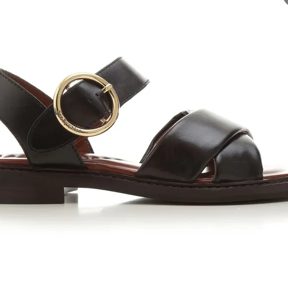 See by Chloe buckle sandals