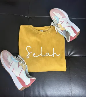 Selah Crewneck - Mutstard
