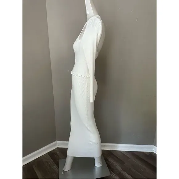 SELF-PORTRAIT Shoulder &amp; Back Cut Outs Dress