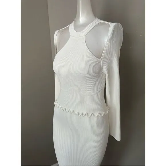 SELF-PORTRAIT Shoulder &amp; Back Cut Outs Dress