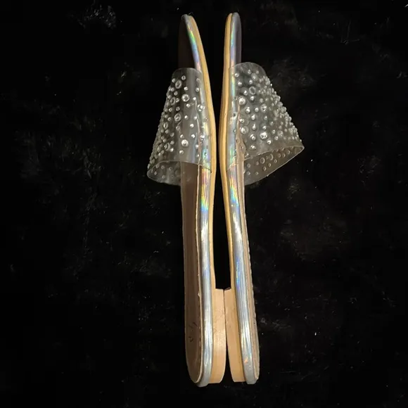 Sergio Todzi Stylish Clear Slide Sandals