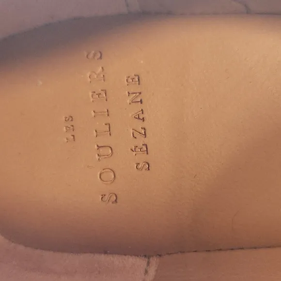 SEZANE Souiers black suede elegant  women's flats sz 38/7