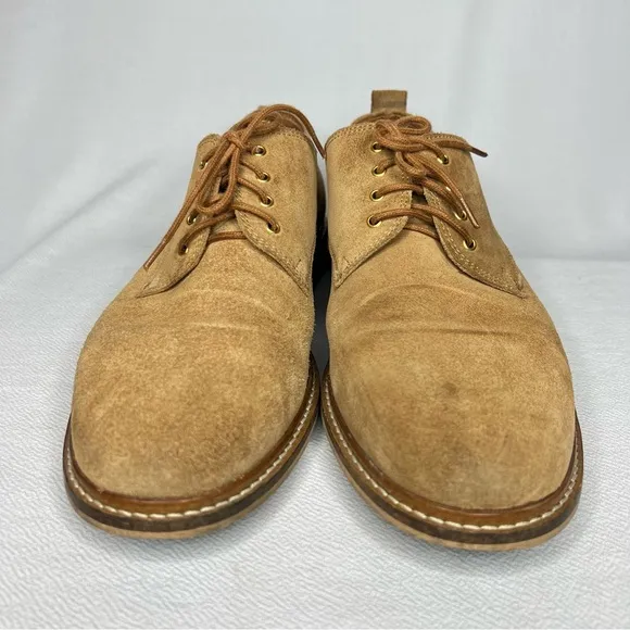Shoe The Bear Copenhagen Tan Suede Mens Dress Wedding Shoes Size 44