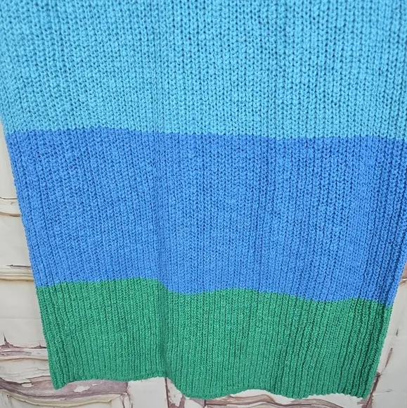 Show me your mumu pippa sweater skirt sunset stripe knit small NWOT