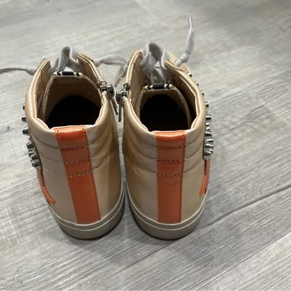 Shu Shop Women's Shoes Sneakers High Top Lace Casual Zip 8.5