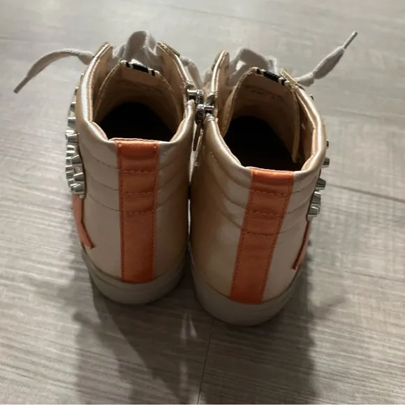 Shu Shop Women's Shoes Sneakers High Top Lace Casual Zip 8.5