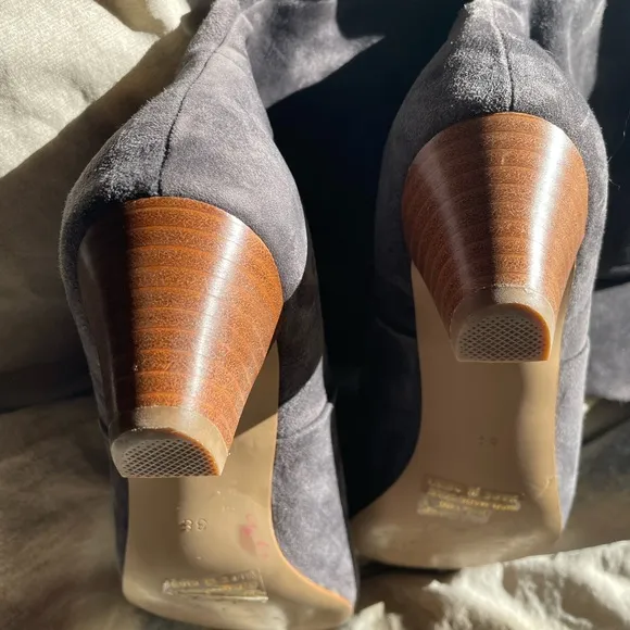 Silent D Tinglet kitten heel slouch boots from Anthropologie