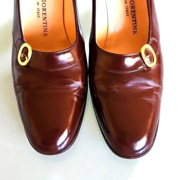 Silvia Fiorentina Leather Heels