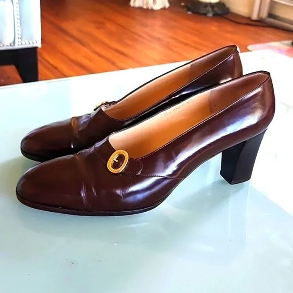 Silvia Fiorentina Leather Heels