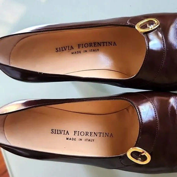 Silvia Fiorentina Leather Heels