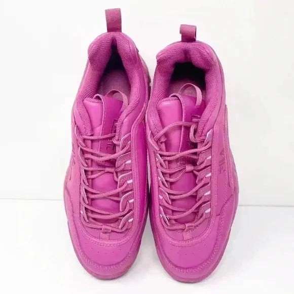 Size 10 FILA DISRUPTOR 2 Premium Pink Casual Shoes Sneakers