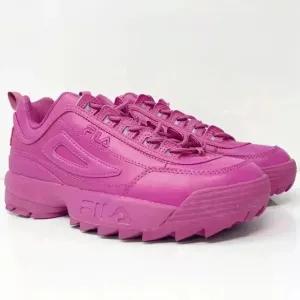 Size 10 FILA DISRUPTOR 2 Premium Pink Casual Shoes Sneakers