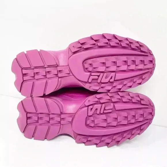 Size 10 FILA DISRUPTOR 2 Premium Pink Casual Shoes Sneakers