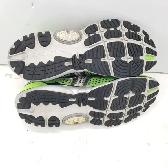 Size 10 - Men’s Brooks Pure Cadence Running Shoes Neon Green 1101101D338