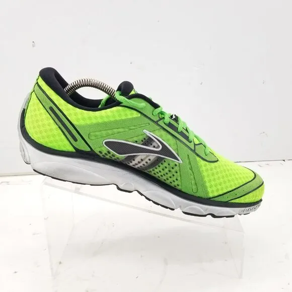 Size 10 - Men’s Brooks Pure Cadence Running Shoes Neon Green 1101101D338