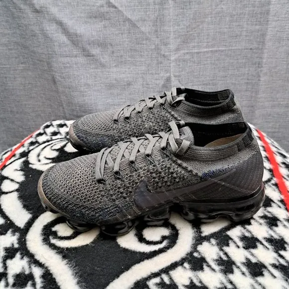 Size 8 Nike Air VaporMax Midnight Fog Women's Running Shoes 849557-009