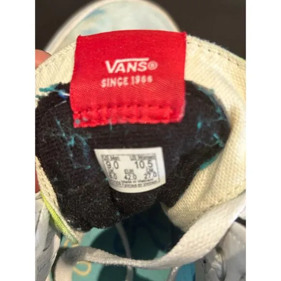 Size 9 - VANS SpongeBob SquarePants x Sk8-Hi 38 DX Imaginaaation