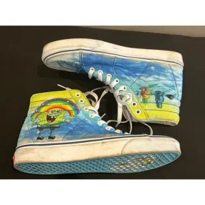 Size 9 - VANS SpongeBob SquarePants x Sk8-Hi 38 DX Imaginaaation