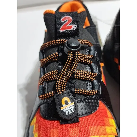 Skechers Unisex Mega Craft Orange Sneakers Little Kid Shoes BHFO 1830 Size 3Y