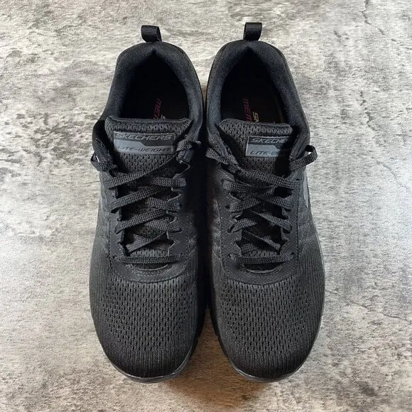 Skechers Womens Ultra Flex Statements 59845H Black Running Shoes Sneakers Size 9