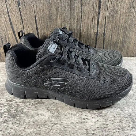 Skechers Womens Ultra Flex Statements 59845H Black Running Shoes Sneakers Size 9