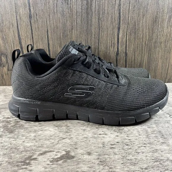 Skechers Womens Ultra Flex Statements 59845H Black Running Shoes Sneakers Size 9