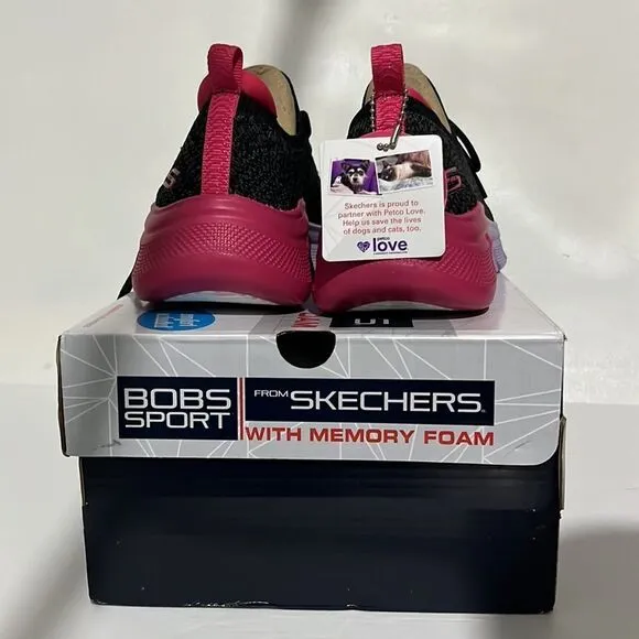 Skechers BOBS B Flex Stretch Fit Faux-Lace Ombre Slip-On Shoes