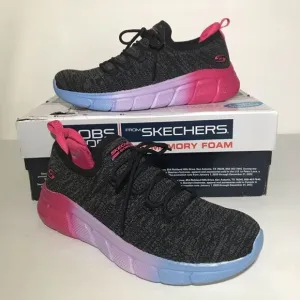 Skechers BOBS B Flex Stretch Fit Faux-Lace Ombre Slip-On Shoes