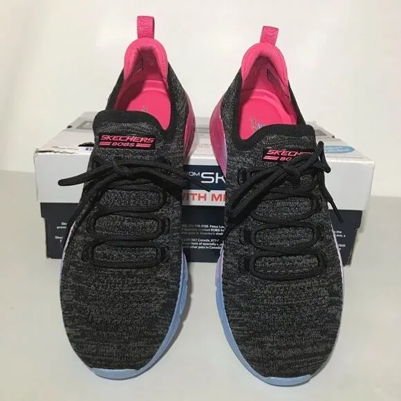 Skechers BOBS B Flex Stretch Fit Faux-Lace Ombre Slip-On Shoes
