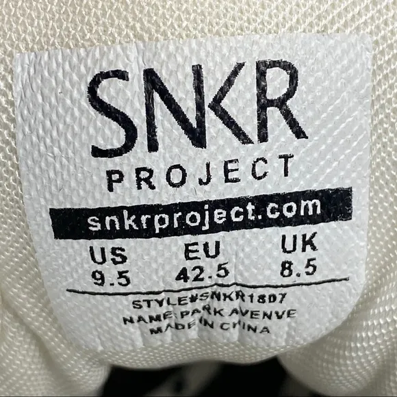 SNKR Project Park Avenue Casual Sneaker Shoes
