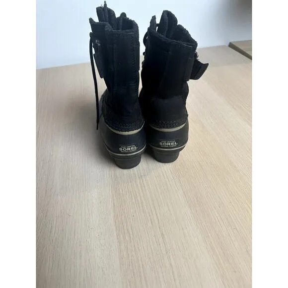 Sorel Boots Black - Size 8 Women's - Good Condition!