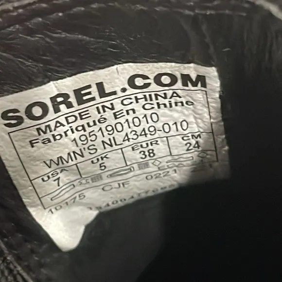 Sorel Brex Chelsea Booties Anniversary Exclusive Limited Edition size 7