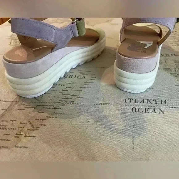 Sorel Cameron Platform Sandals8 NWOB