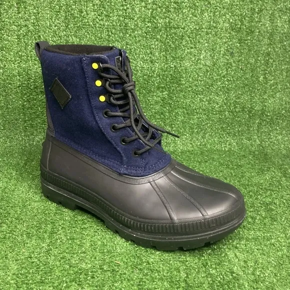 SPERRY Ice Bay Wool Navy Boots mens size 10.5 (new without Box)