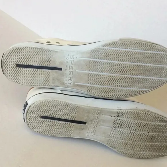 Sperry Men’s Striper II CVO Sneakers White Size 14