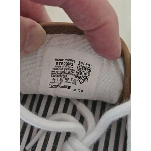 Sperry mens Striper II CVO NWB