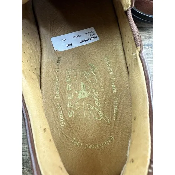 Sperrys Top-Sider Gold Cup RSV Boat Shoe Leather Loafers Mens 7M Deer Sk…