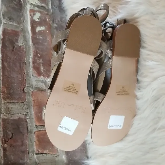Splendid Cameron Leather Gladiator Sandals, Size 7M