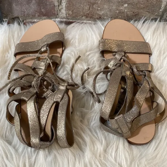 Splendid Cameron Leather Gladiator Sandals, Size 7M