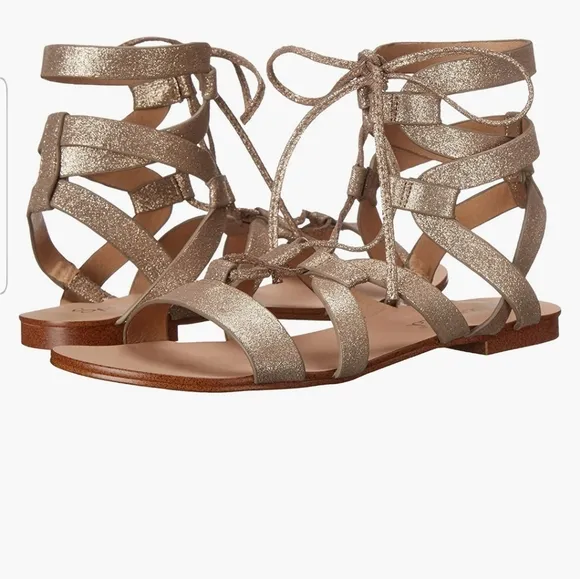 Splendid Cameron Leather Gladiator Sandals, Size 7M