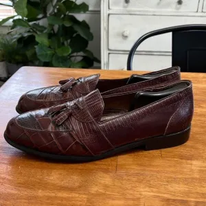 Stacy Adam’s size 13 men’s genuine snakeskin dress shoes