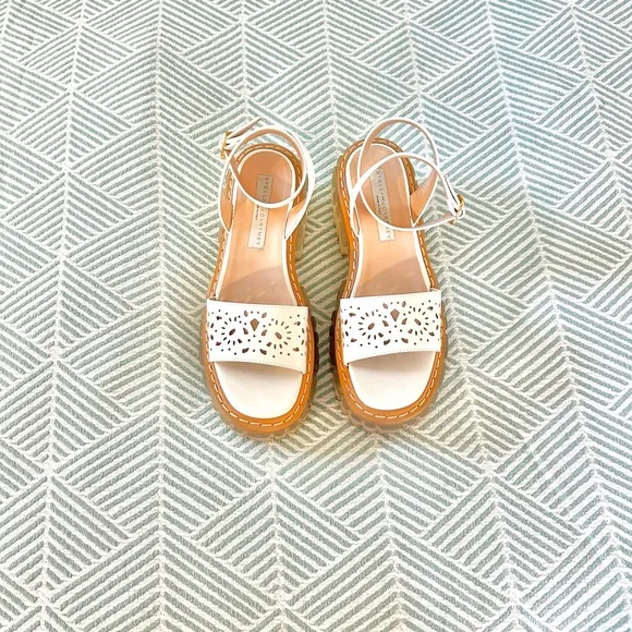 Stella McCartney Emilie May Alter Mat Sandals in White