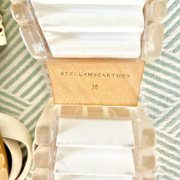 Stella McCartney Emilie May Alter Mat Sandals in White