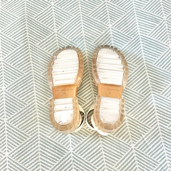 Stella McCartney Emilie May Alter Mat Sandals in White