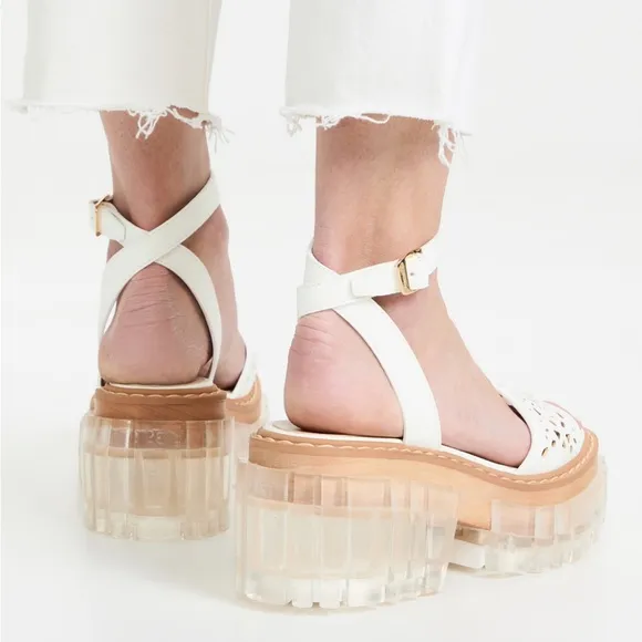Stella McCartney Emilie May Alter Mat Sandals in White