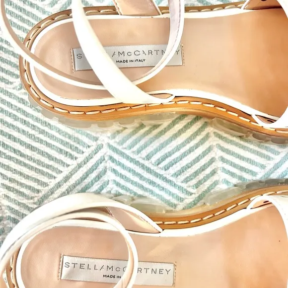Stella McCartney Emilie May Alter Mat Sandals in White
