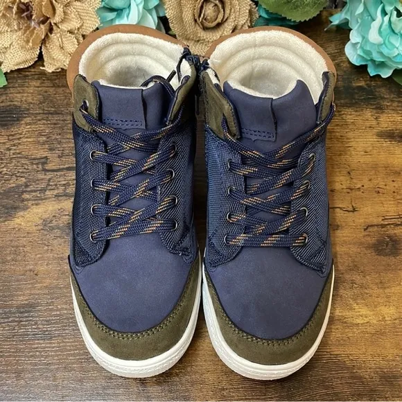 Steve Madden Boys' BCalvinHigh Top Sneakers Size 3