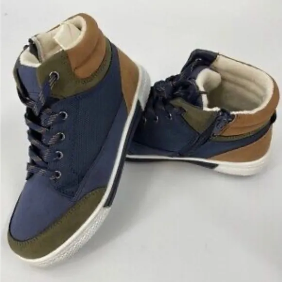 Steve Madden Boys' BCalvinHigh Top Sneakers Size 3