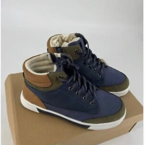 Steve Madden Boys' BCalvinHigh Top Sneakers Size 3