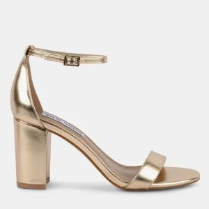 STEVE MADDEN Dylann Gold Women's Heels